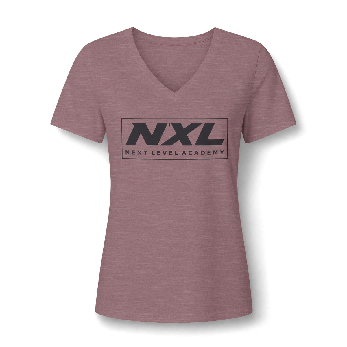 Women's Relaxed Heather CVC V-Neck Tee