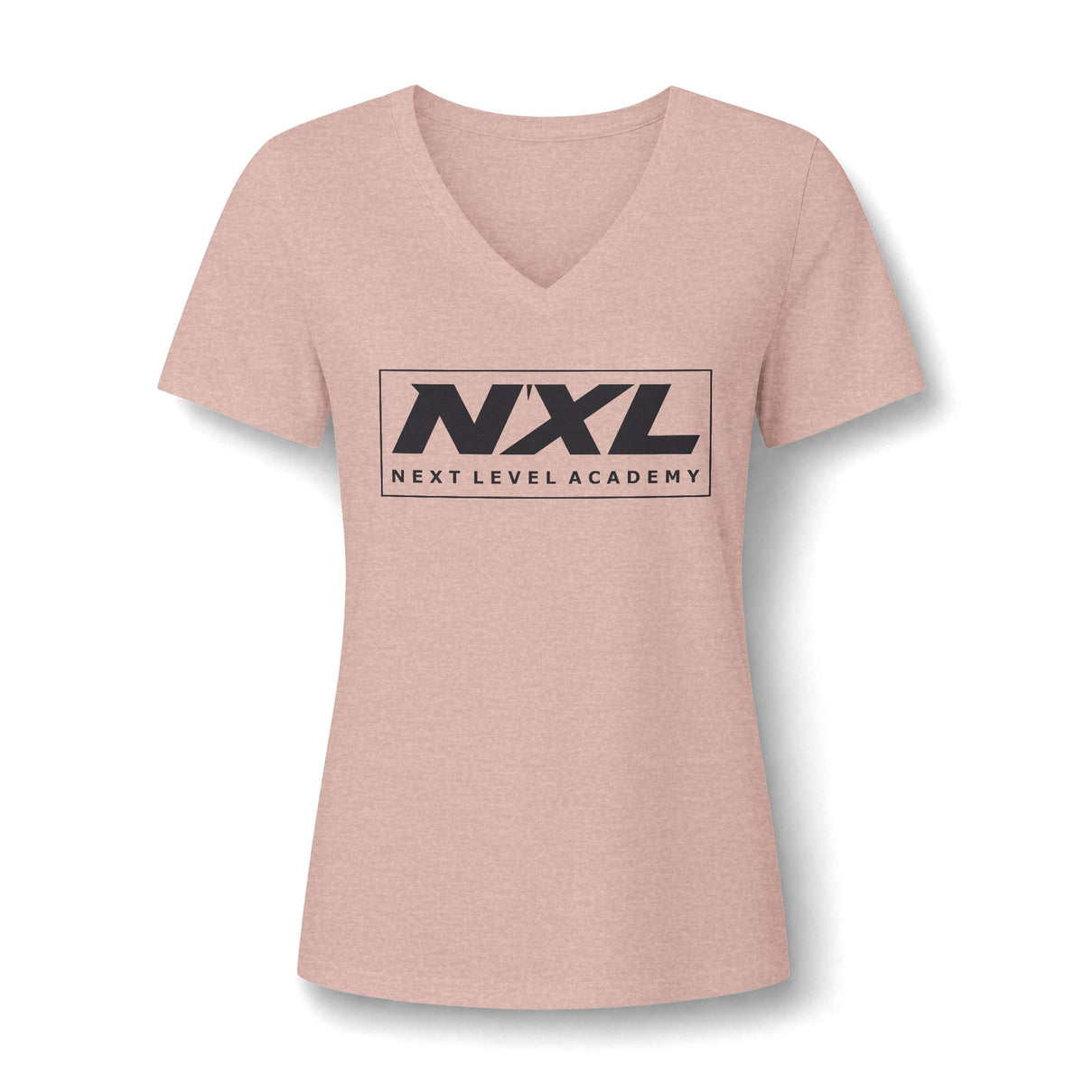 Women's Relaxed Heather CVC V-Neck Tee
