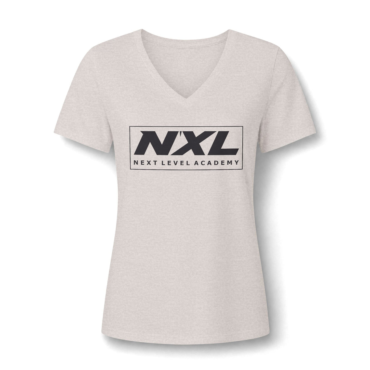 Women's Relaxed Heather CVC V-Neck Tee