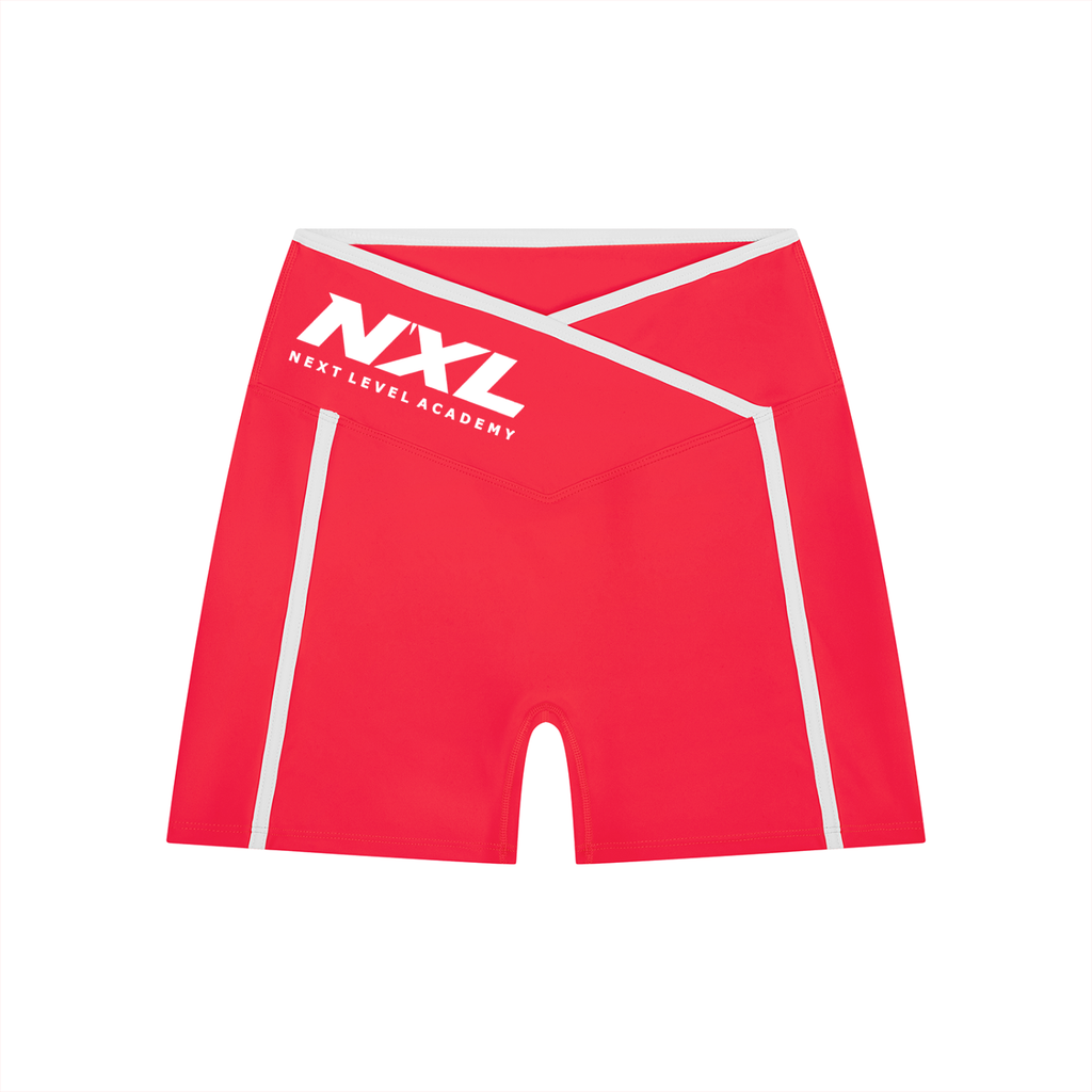 Women’s High Rise Color Block Yoga Shorts