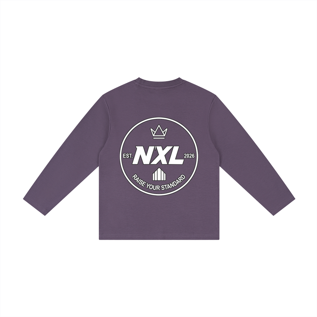 Kid's Drop Shoulder Long Sleeve T-Shirt