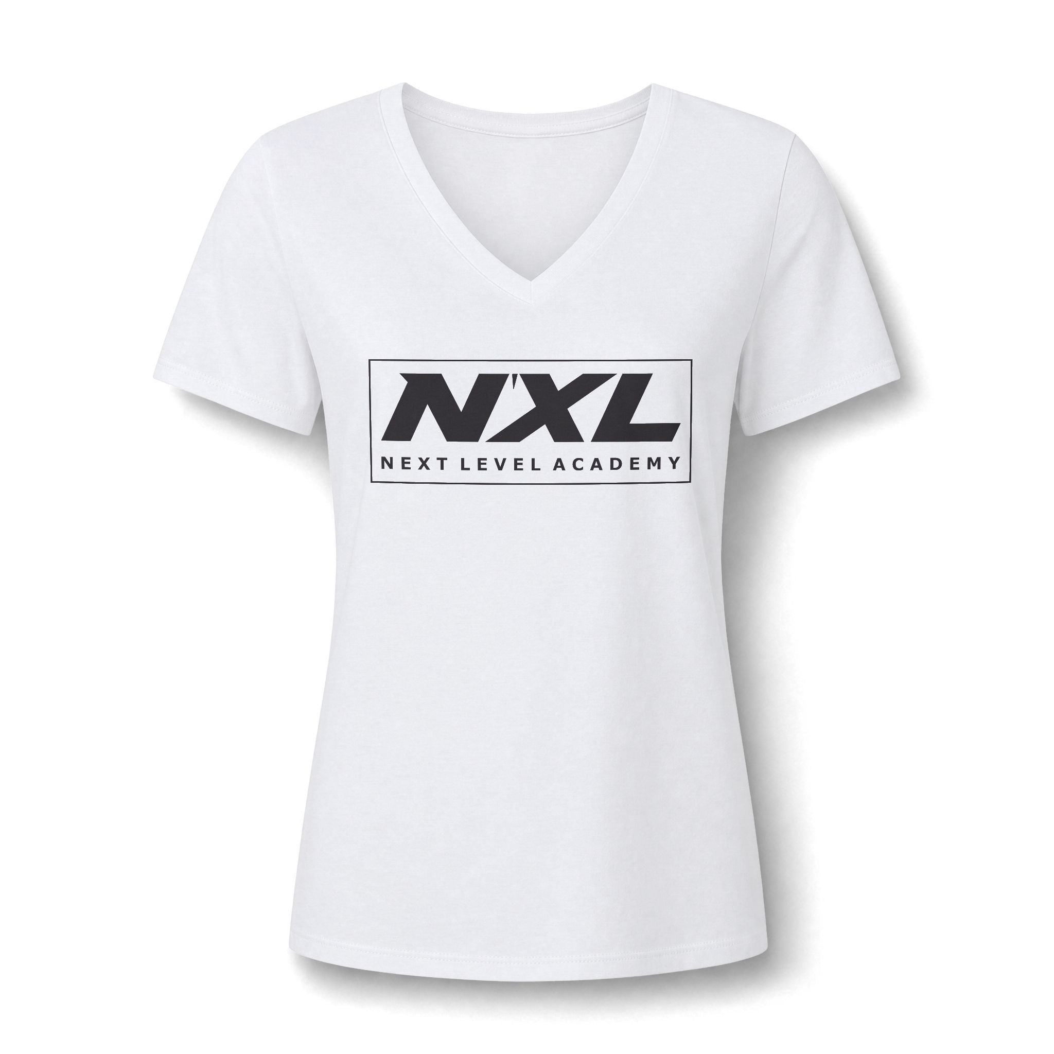 Women's Relaxed Heather CVC V-Neck Tee
