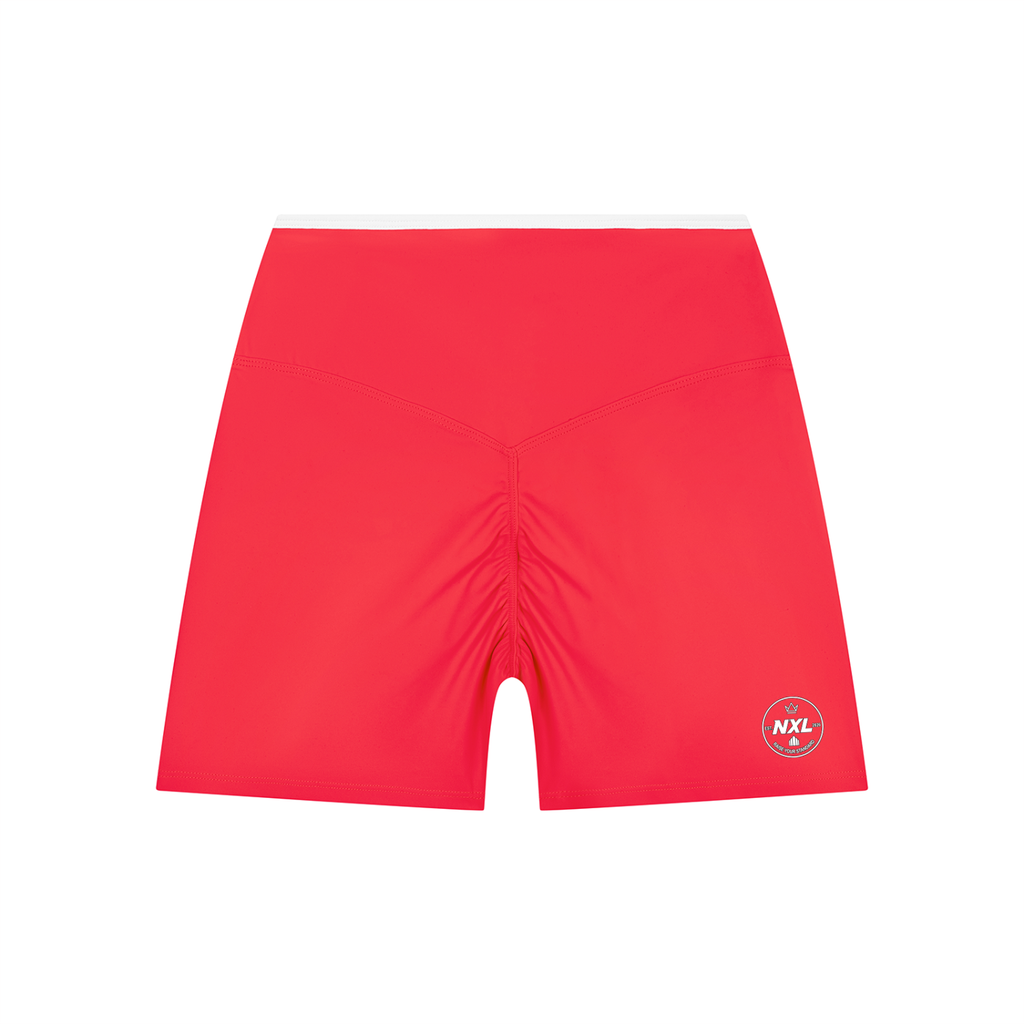 Women’s High Rise Color Block Yoga Shorts