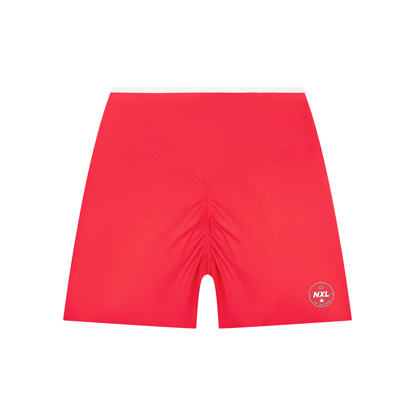 Women’s High Rise Color Block Yoga Shorts