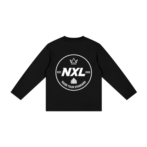 Kid's Drop Shoulder Long Sleeve T-Shirt