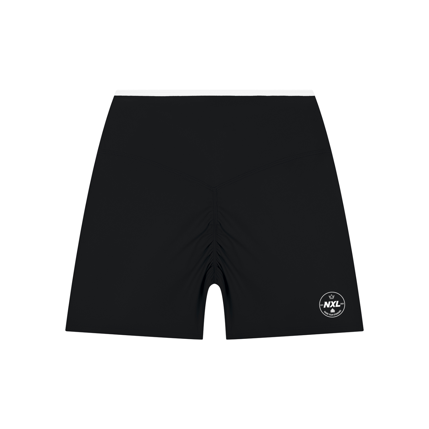 Women’s High Rise Color Block Yoga Shorts