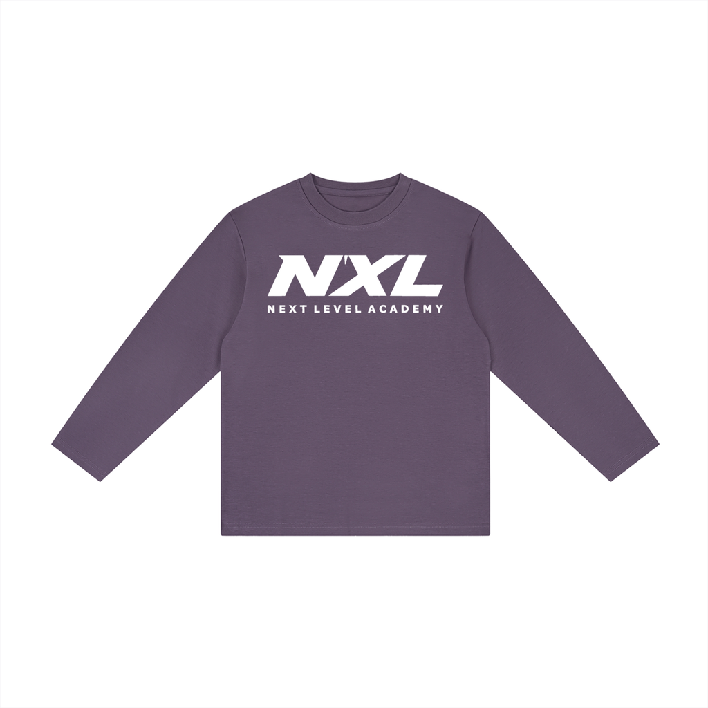 Kid's Drop Shoulder Long Sleeve T-Shirt